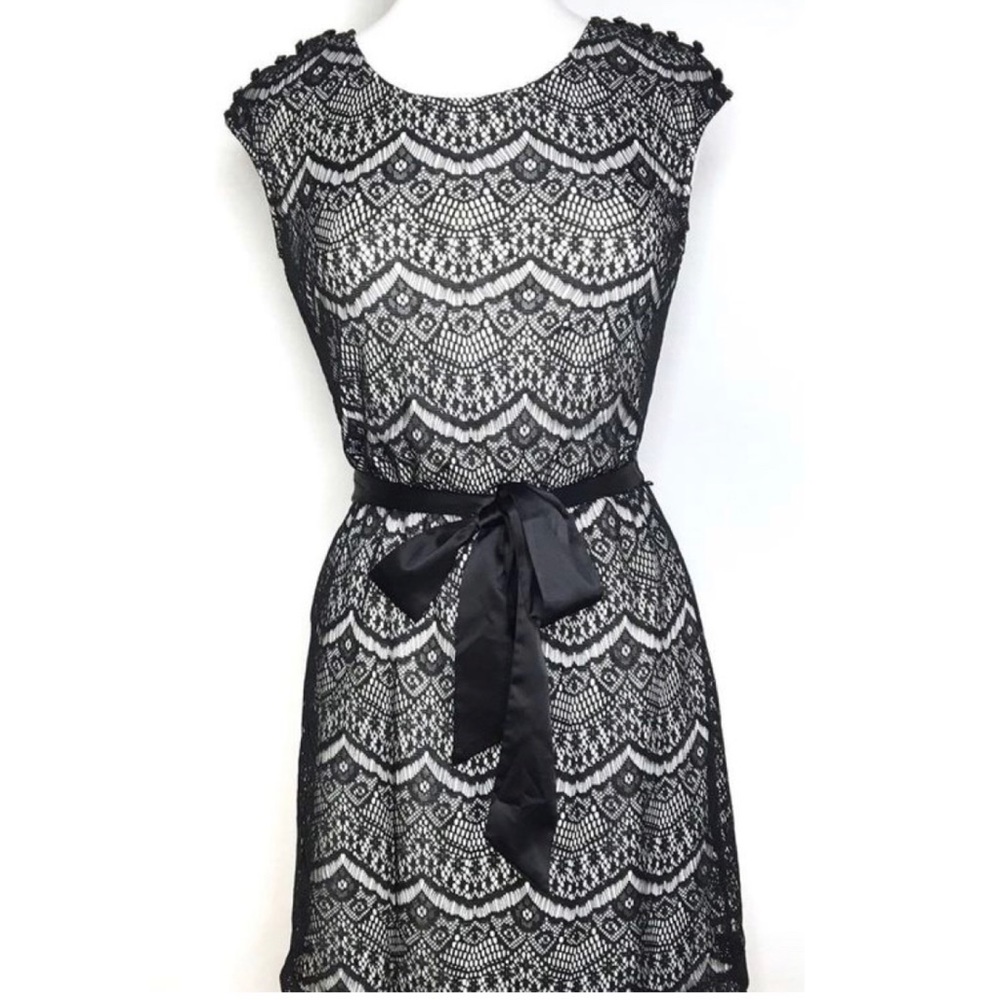 NWT Guess “Amelia” Black Lace Dress